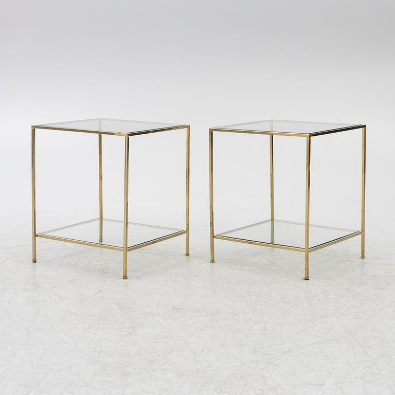 A pair of 'Wing' sofa tables, Ruth & Joanna, contemporary.