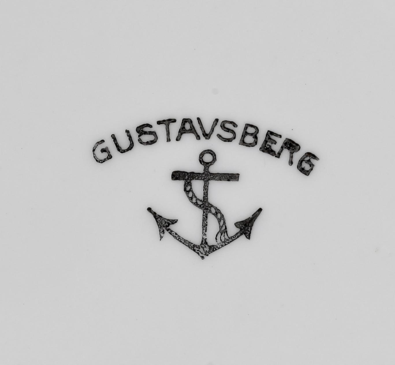 MATSERVIS, 85 delar, porslin, Gustavsberg 1900-talets första hälft.