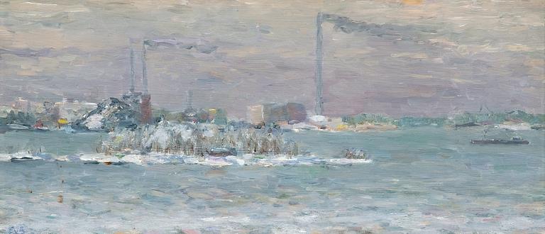 Eero von Boehm, "VIEW FROM KATAJANOKKA".