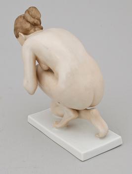 FIGURIN, porslin, Ernst Wenck, Rosenthal. 1900-tal.