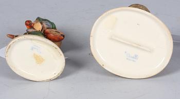 FIGURINER, 2st, porslin, Hummel, Goebel.