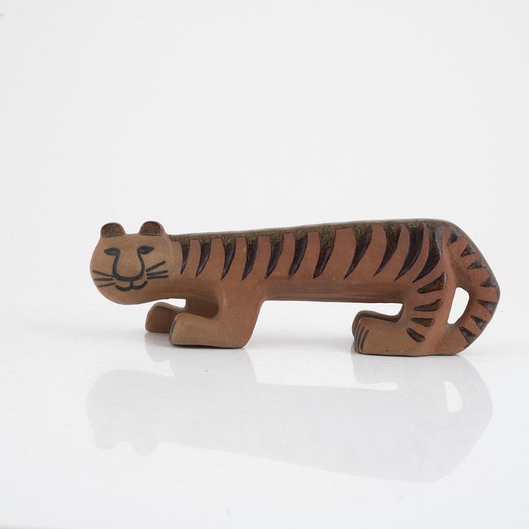 Lisa Larson, figurine, "Tiger", from the "Africa" series, Gustavsberg 1965-75.