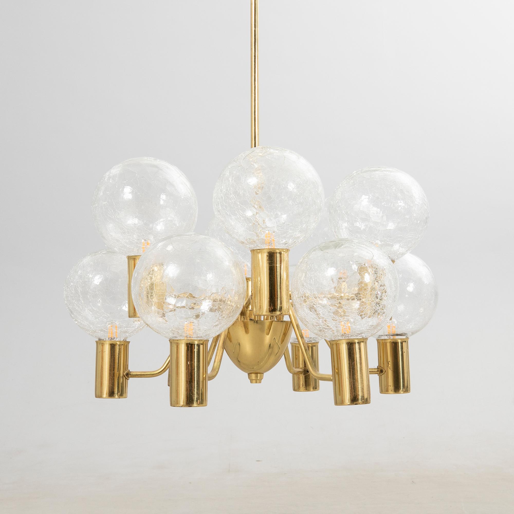 Hans-Agne Jakobsson, taklampa, "Patricia T-372-12", Markaryd, 1900-talets andra hälft.