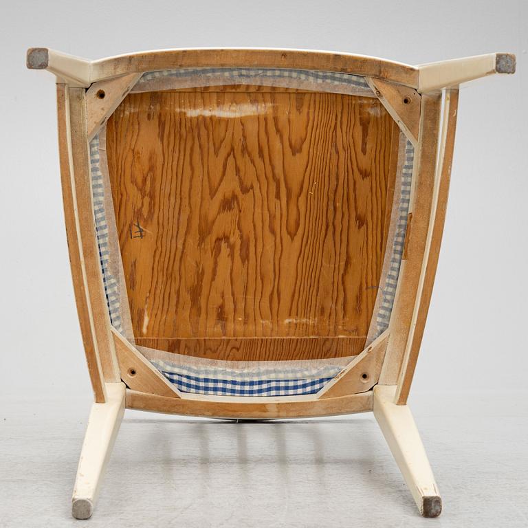 Carl Malmsten, chairs, 4 pcs, "Herrgården", Bodafors, second half of the 20th century.