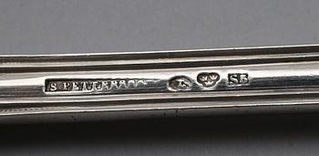 RAGUSKED, silver, Samuel Petterson, Linköping 1872. Total vikt ca 112 g.