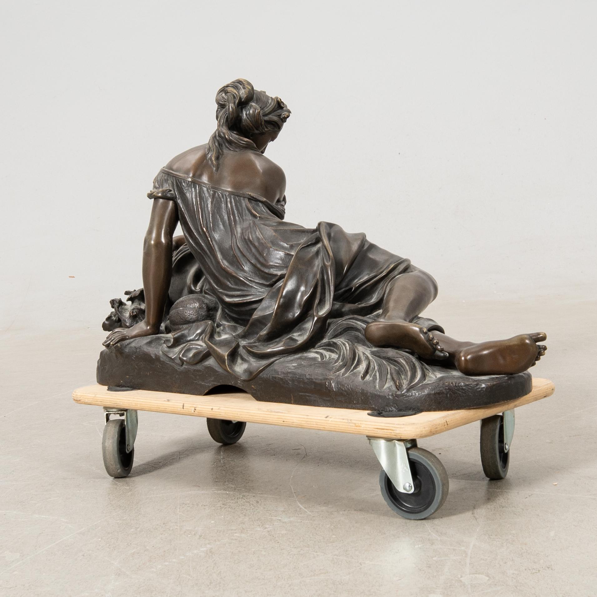 Albert Carrier-Belleuse, efter skulptur Kvinna med urna.