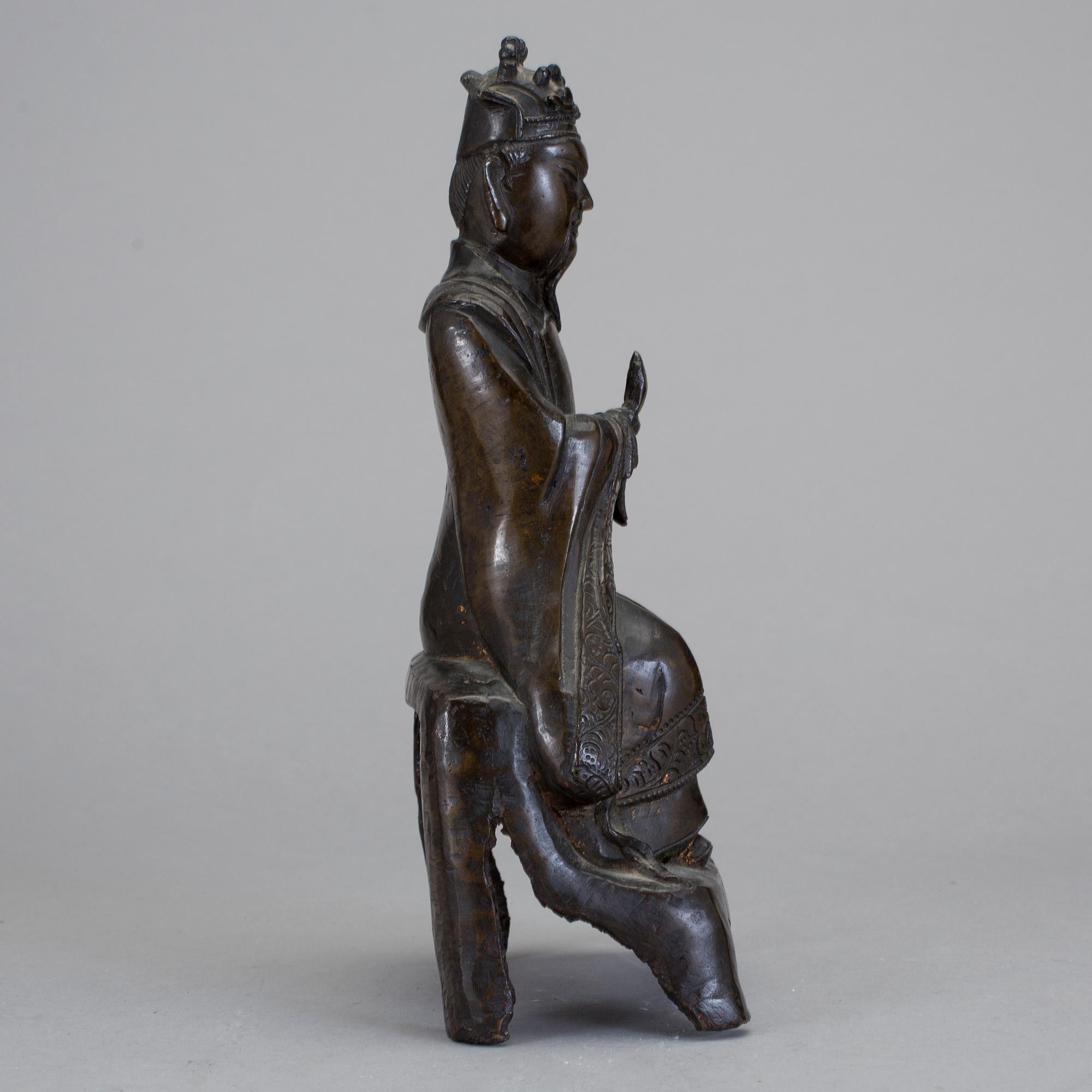 FIGURIN, brons, Kina 1900-tal.