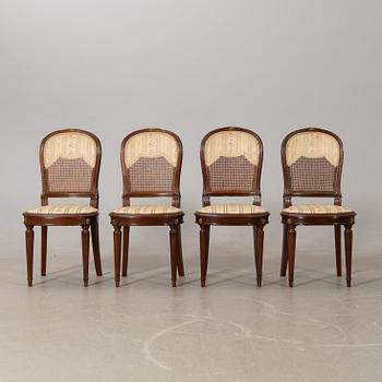 Chairs, 4 pcs, first half of the 20th century.