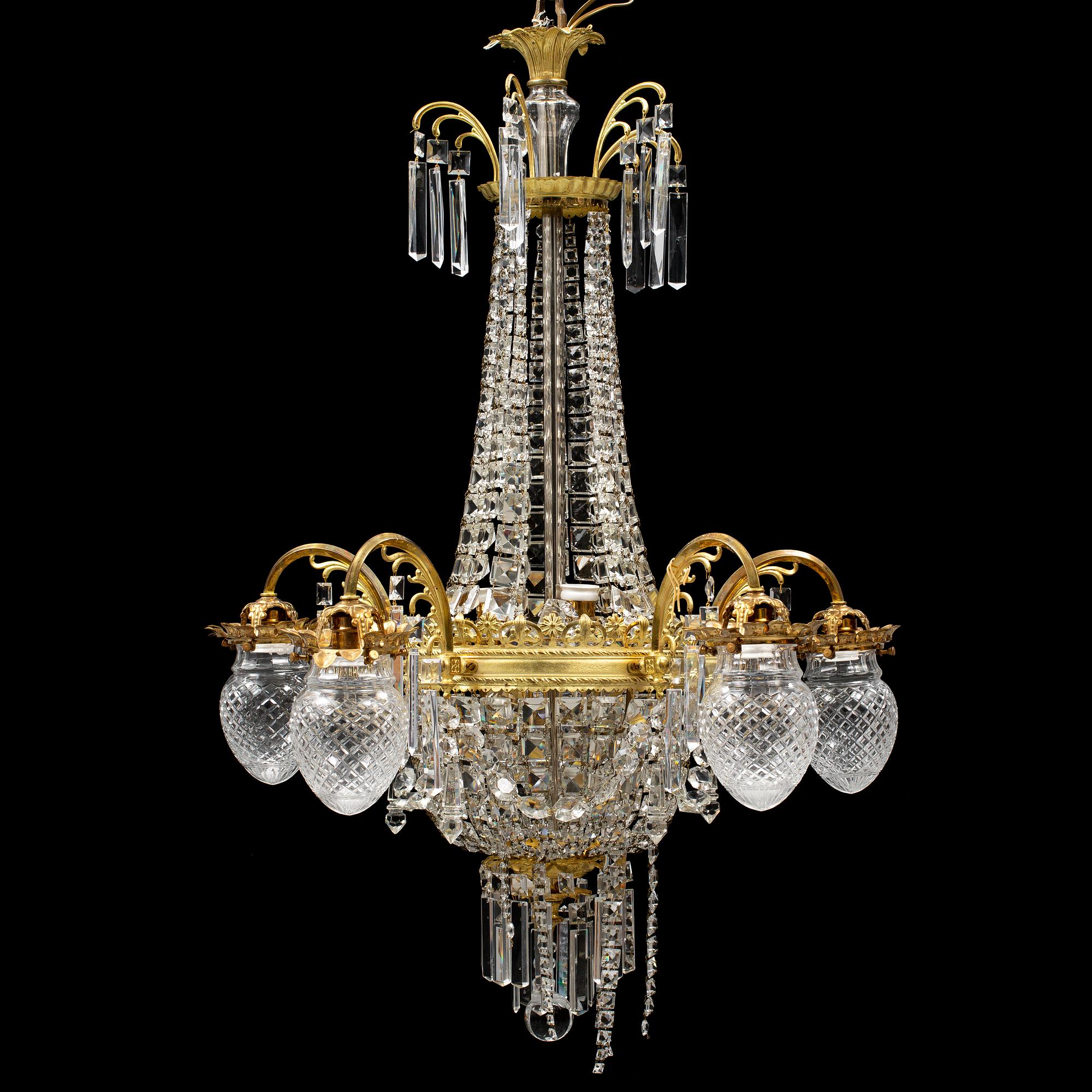 A 20th century ceiling light.