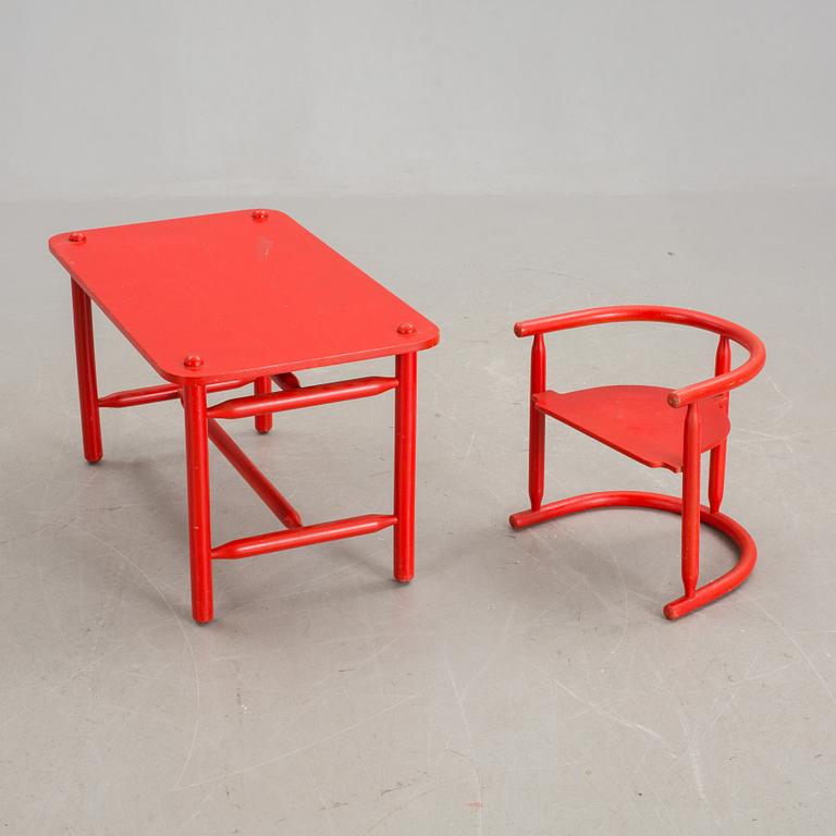 BARNRUMSMÖBLEMANG, 2 delar, Karin Mobring, IKEA, 1960/70-tal.