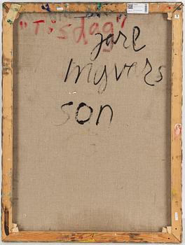 JARL INGVARSSON, verso signed Jarl Ingvarsson, oil on canvas.