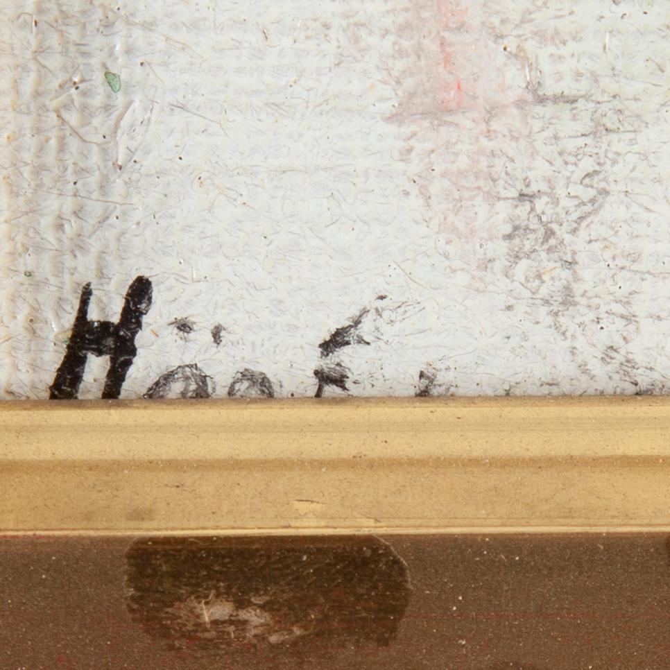 ROBERT HÖGFELDT, olja duk, signerad.