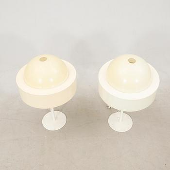 Table lamps a pair Luxus 1970s.