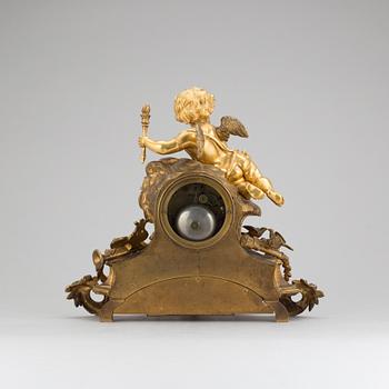 BORDSPENDYL, nyrokoko, sent 1800-tal.