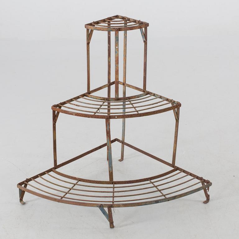 BLOMBORD, metall. 1900-tal.