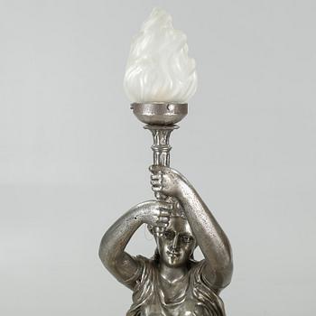 A 20th century floor lamp, after Antoine Durenne.