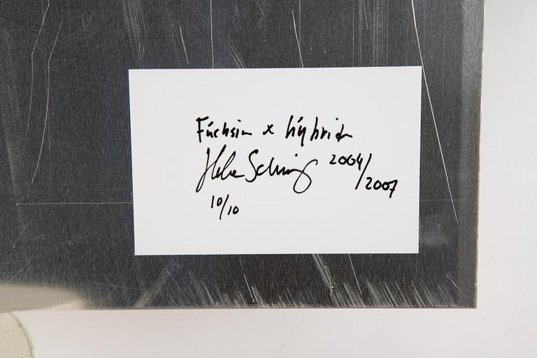 Helene Schmitz, "System och passion2, 4 c-print mounted on aluminum, 2004/2007, signed 10/10.