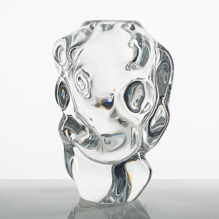 Per B. Sundberg, vas, glas, Orrefors, signerad.