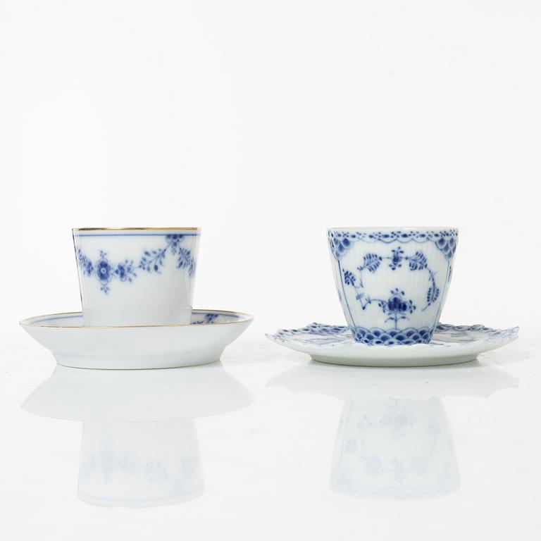 Royal Copenhagen 9 service pieces.