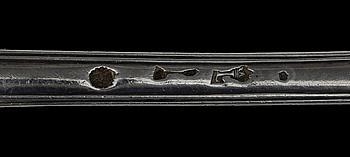 RAGUSKED, silver, Frankrike, tidigt 1800-tal. Vikt 192 g.