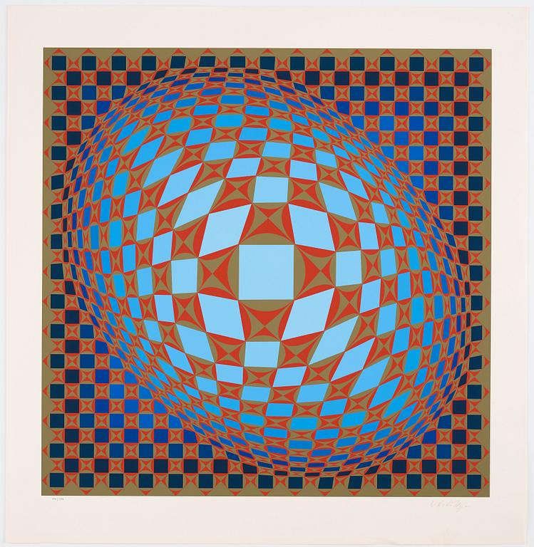 Victor Vasarely, "Louisiana-mappen".