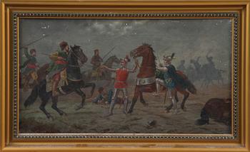 THORVALD RASMUSSEN, olja på duk, sign.