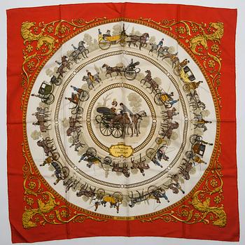 SCARF, "La Promenade de Longchamps", Hermès.
