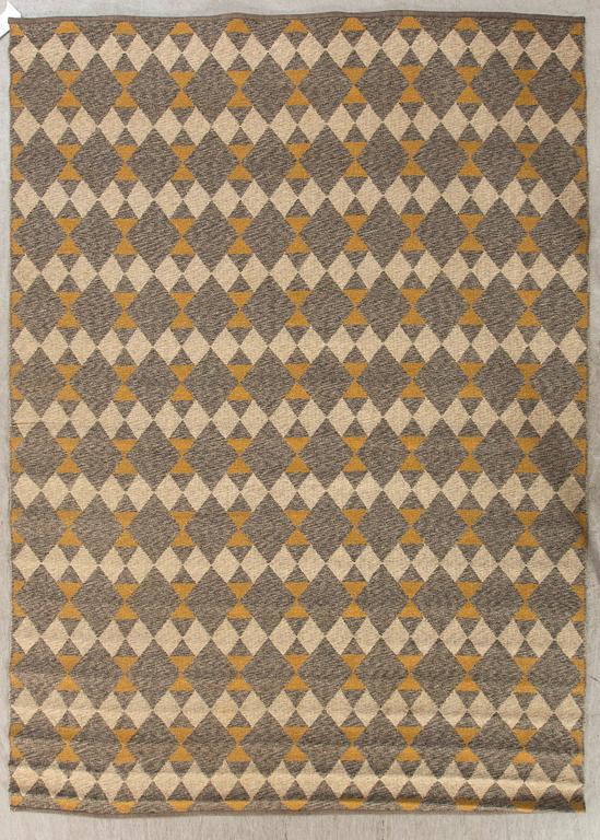 Matta, dubbelsidig, 1900-talets mitt. 237x160 cm.