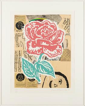 Donald Baechler, 'Flower'.