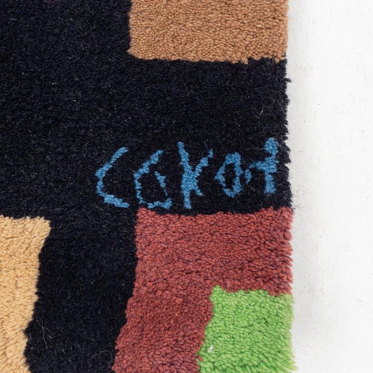 C Göran Karlsson, a rug, untitled, hand tufted, Asplunds, approximately 220 x 162 cm.