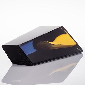 KAJ FRANCK, A 'Prism' vase, signed K. Franck Nuutajärvi Notsjö -61.