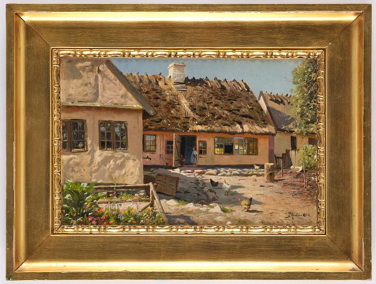 Peder Mork Mönsted, Husmandshuse, Hilleröd.