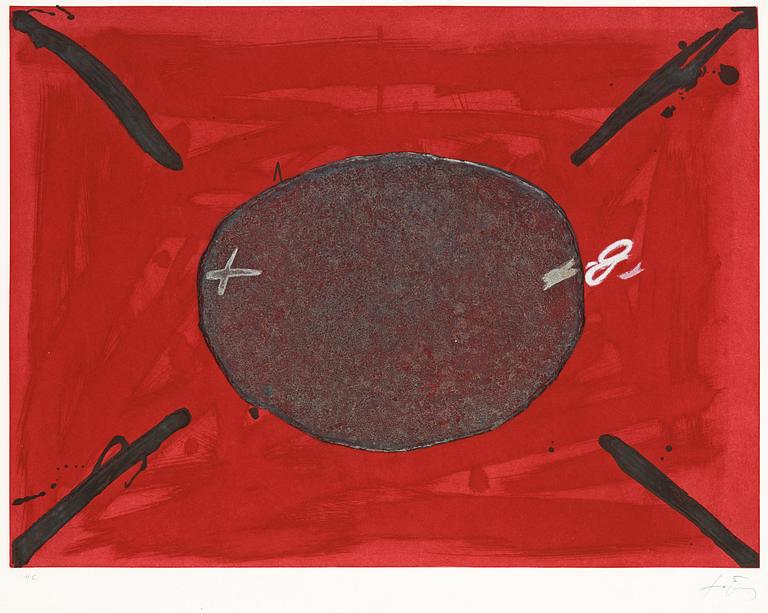 Antoni Tàpies, "Oval".