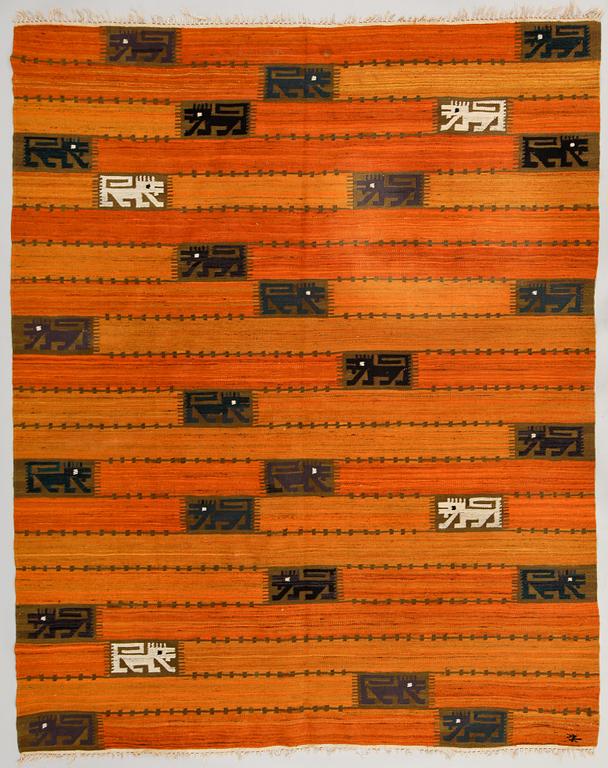 MATTA, rölakan, omkring 1900-talets mitt, signerad, 240x200 cm.