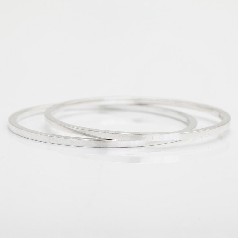 Georg Jensen, armring, modell 51A, 2 st, sterlingsilver.