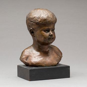 ALESSANDRO MORETTI, signerad och daterad 1938, patinerad brons.