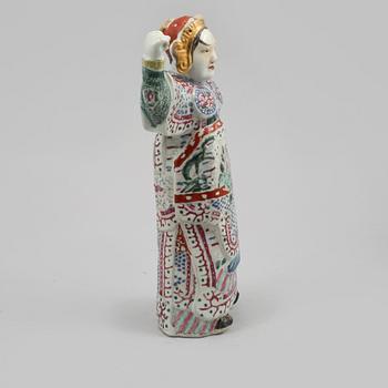 FIGURIN, porslin, Kina, 1800/1900-tal.