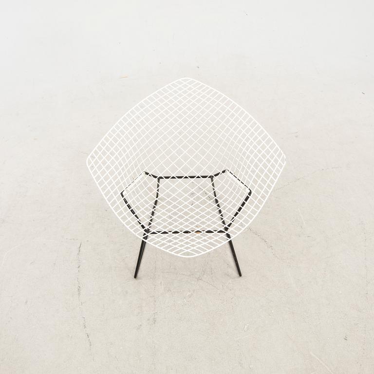 Harry Bertoia, fåtölj, 'Diamond Chair', 1900-talets andra hälft.