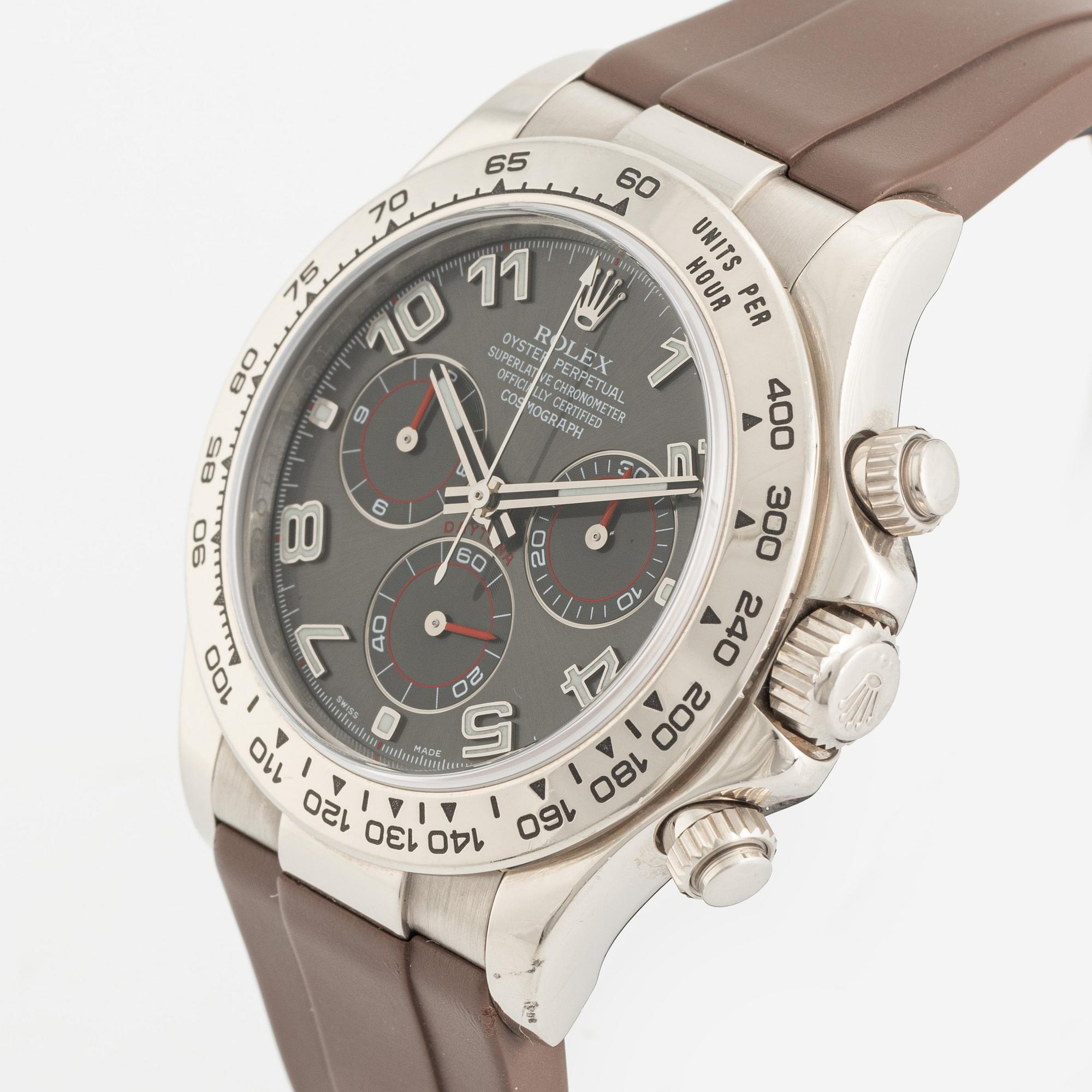 Daytona grey dial top