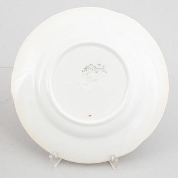 17 crayfish plates, Gustafsberg and Rörstrand, early 20th Century.