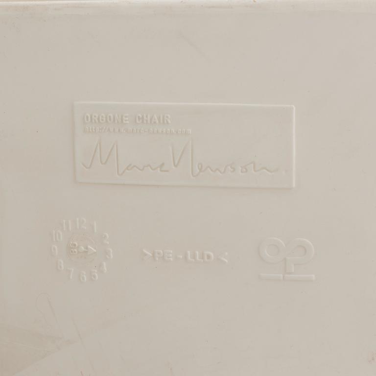 Marc Newson, an 'Orgone' lounge chair, Cappellini, Italy, after 1993.
