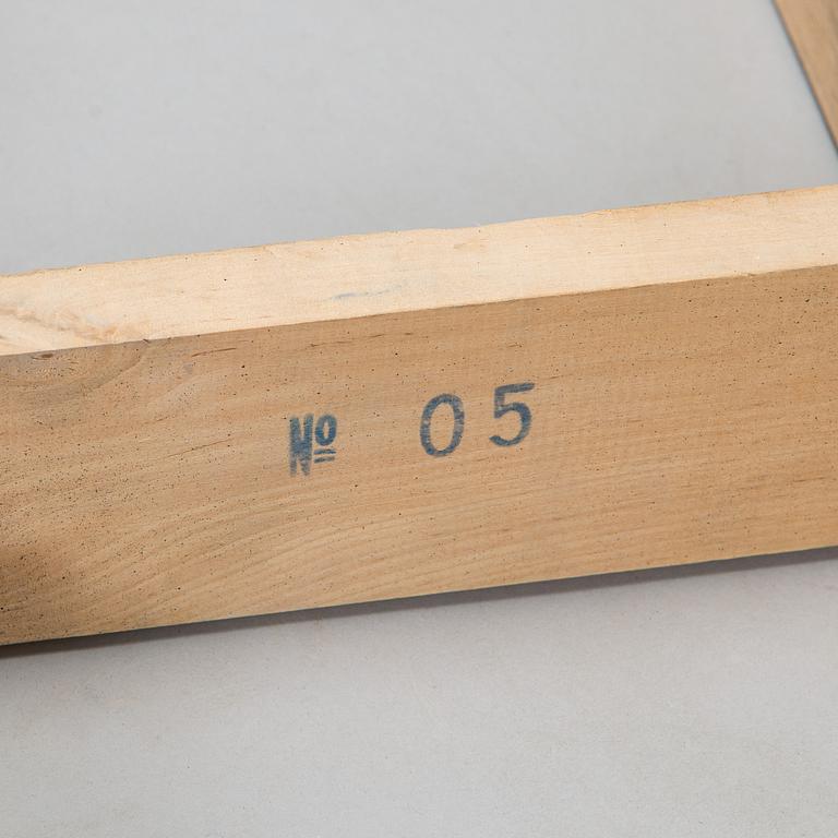 Ilmari Tapiovaara, kirjahylly, "Pala" valmistaja Asko 1900-luvun puoliväli.