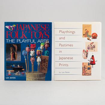 Böcker, 11 volymer, rörande Japansk konst och konsthantverk.