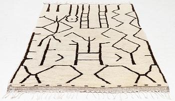 A rug, Morocco, c. 258 x 146 cm.