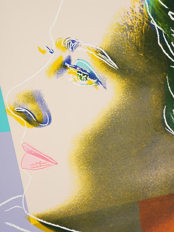 Andy Warhol, "Herself", ur: "Three portraits of Ingrid Bergman".