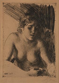 693. Anders Zorn, "Byst".