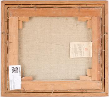 GUNNAR GREIBER, olja på duk, signerad.