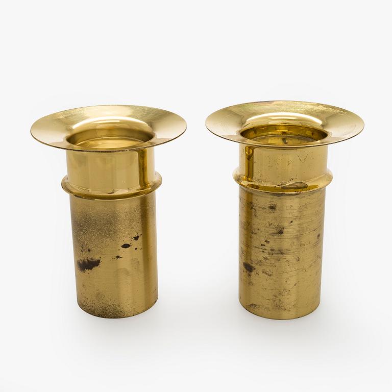 Tapio Wirkkala, Ljusstakar, 2 st, Kultakeskus Oy, Finland.