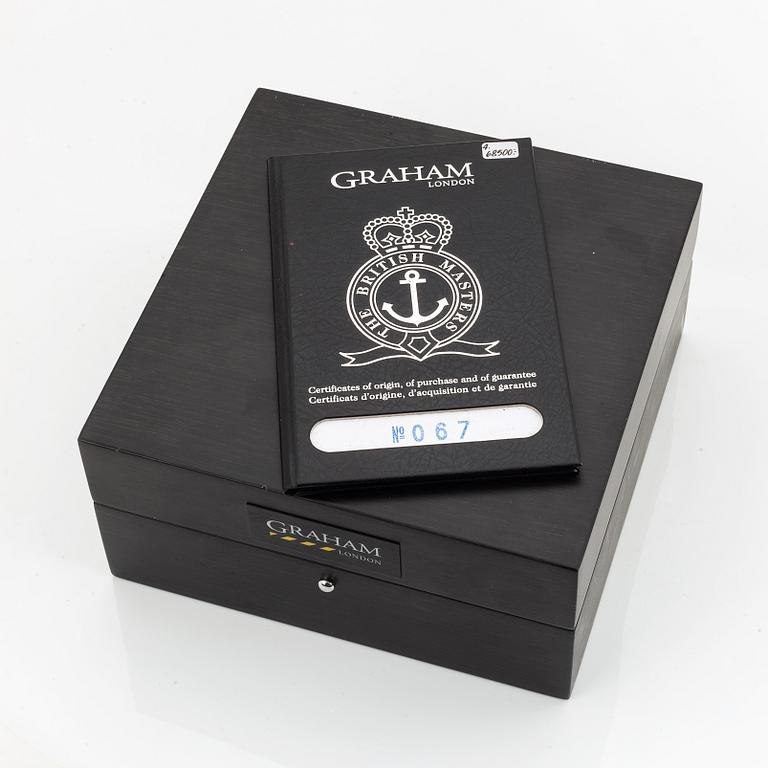 Graham, Chronofighter Oversize, chronograph, wristwatch, 47 mm.