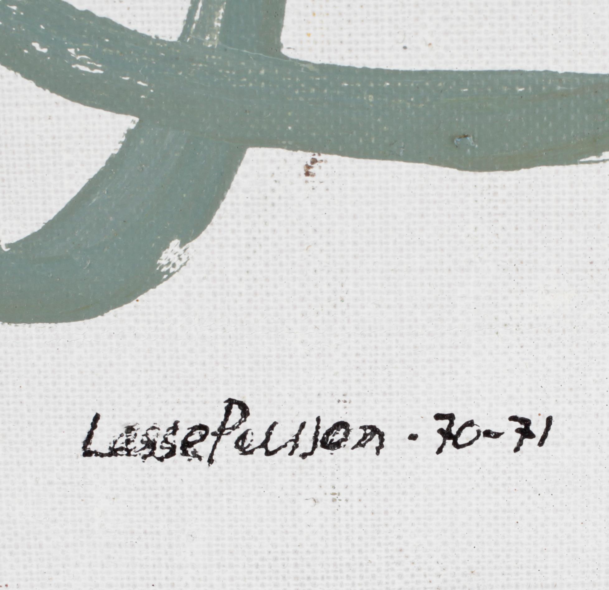 LASSE PERSSON, olja på duk, sign. o dat. 70-71.